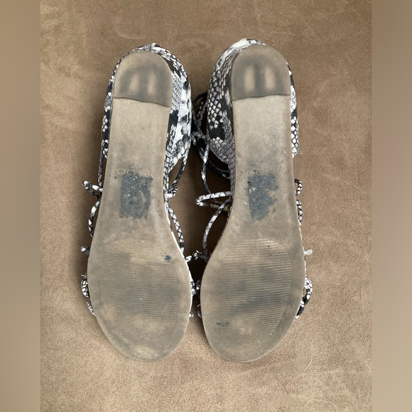 Aldo Snakeskin Sandals - Picture 3 of 7